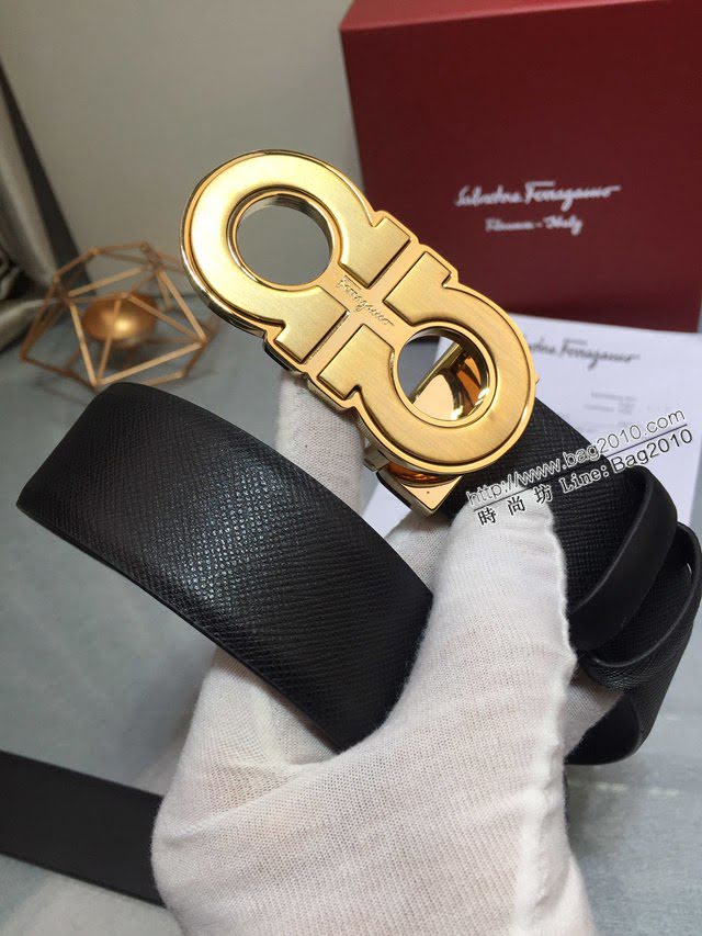 菲拉格慕男士皮帶 Ferragamo雙面牛皮腰帶  jjp2163